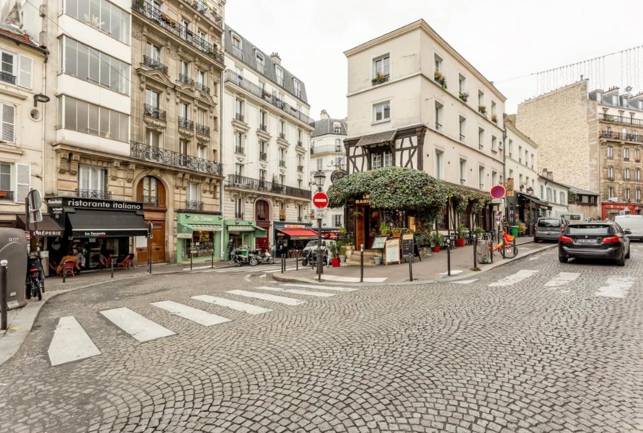 Abbesses - Superbe Appartement Avec Cheminees Paris Exterior photo